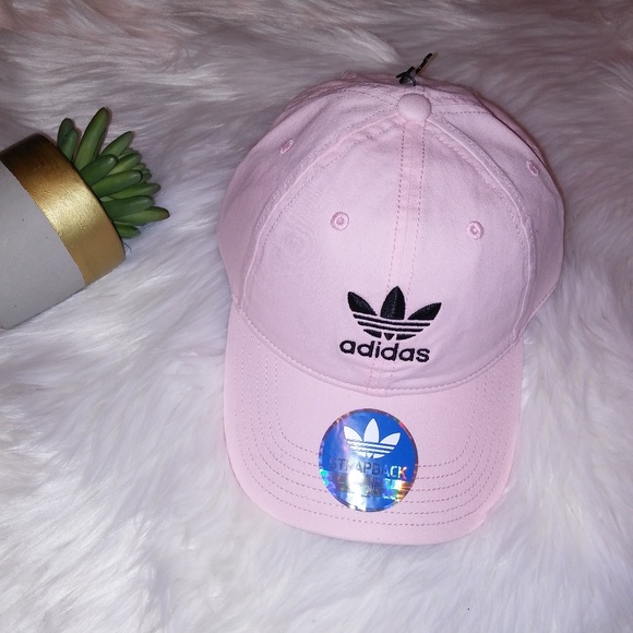 pink adidas hat womens